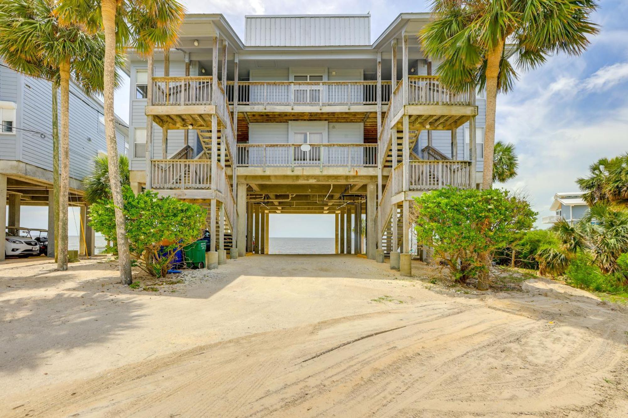 Beachfront Cedar Key Retreat With Pool Access! מראה חיצוני תמונה